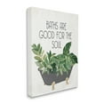 thumbnail image 3 of Stupell Industries Botanical Bath Phrase Typography Painting Gallery Wrapped Canvas Print Wall Art, 30 x 40, 3 of 7