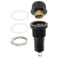 thumbnail image 4 of HUGFEGWE 2Pcs Fuse Holder Cap with Glass Fuse 30A 250V 5x20mm Panel Mounted Screw Cap Fuse Holder, Flat Thread CJB91-112883, 4 of 7