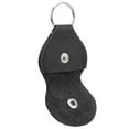 thumbnail image 4 of Guitar Pick Holder, PU Leather Keychain Design Musical Instrument Supplies Guitar Pick Bag Guitar Pick Keychain  For Beginners For Students Black, 4 of 8