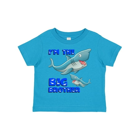 

Inktastic I m the Big Brother Shark Gift Toddler Boy Girl T-Shirt