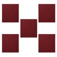 thumbnail image 1 of Furnish My Place Modern Indoor/Outdoor Commercial Solid Red Rug, Modern Area Rug, Baby Nursery Mat, Pet-Friendly Carpet for Living Room, Playroom, Made in USA, 3' x 3' Square - Set of 5, 1 of 6