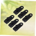 thumbnail image 3 of WEUVEB 6pcs Pool Tarp Clips Black Plastic Heavy Duty Lock Grip for Outdoor Activities, 3 of 8
