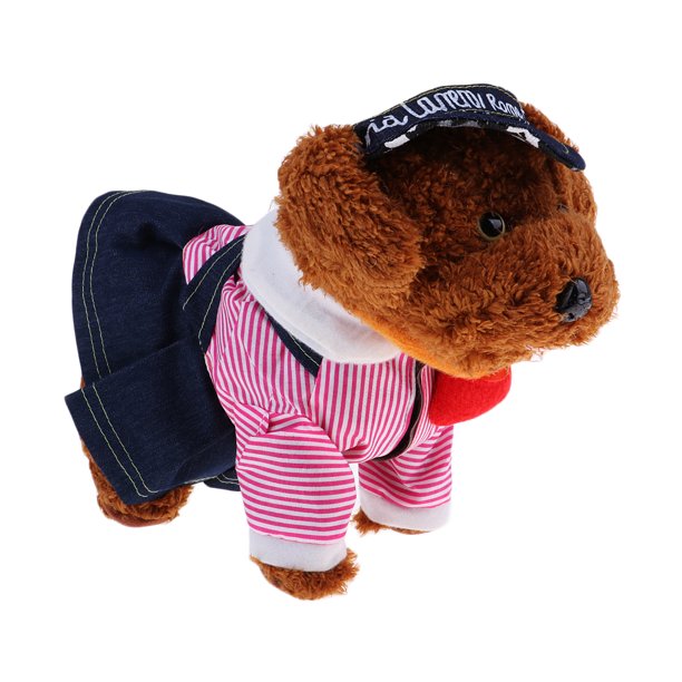 Juguete eléctrico de felpa Caminar y grabar Perro Animal Niños Juguete de Navidad Regalo A marrón Sunnimix Perro de juguete de peluche eléctrico