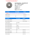thumbnail image 2 of Front Brake Rotor - Compatible with 2011 - 2020 Kia Optima 2012 2013 2014 2015 2016 2017 2018 2019, 2 of 2