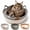 Gray, variant on Instinct Basket for Cats with Attached Toy Tail, Scratchable Interactive Pet Nest for Play, Nap & Furniture Protection