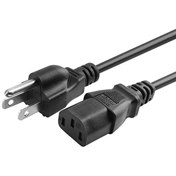 UPBRIGHT NEW AC IN Power Cord Outlet Socket Cable Plug Lead For NuMark CDN15 CDN-15 CDN25 CDN-25 CDN25+G Dual Rack Mountable DJ Dual CD Player - image 1 of 5