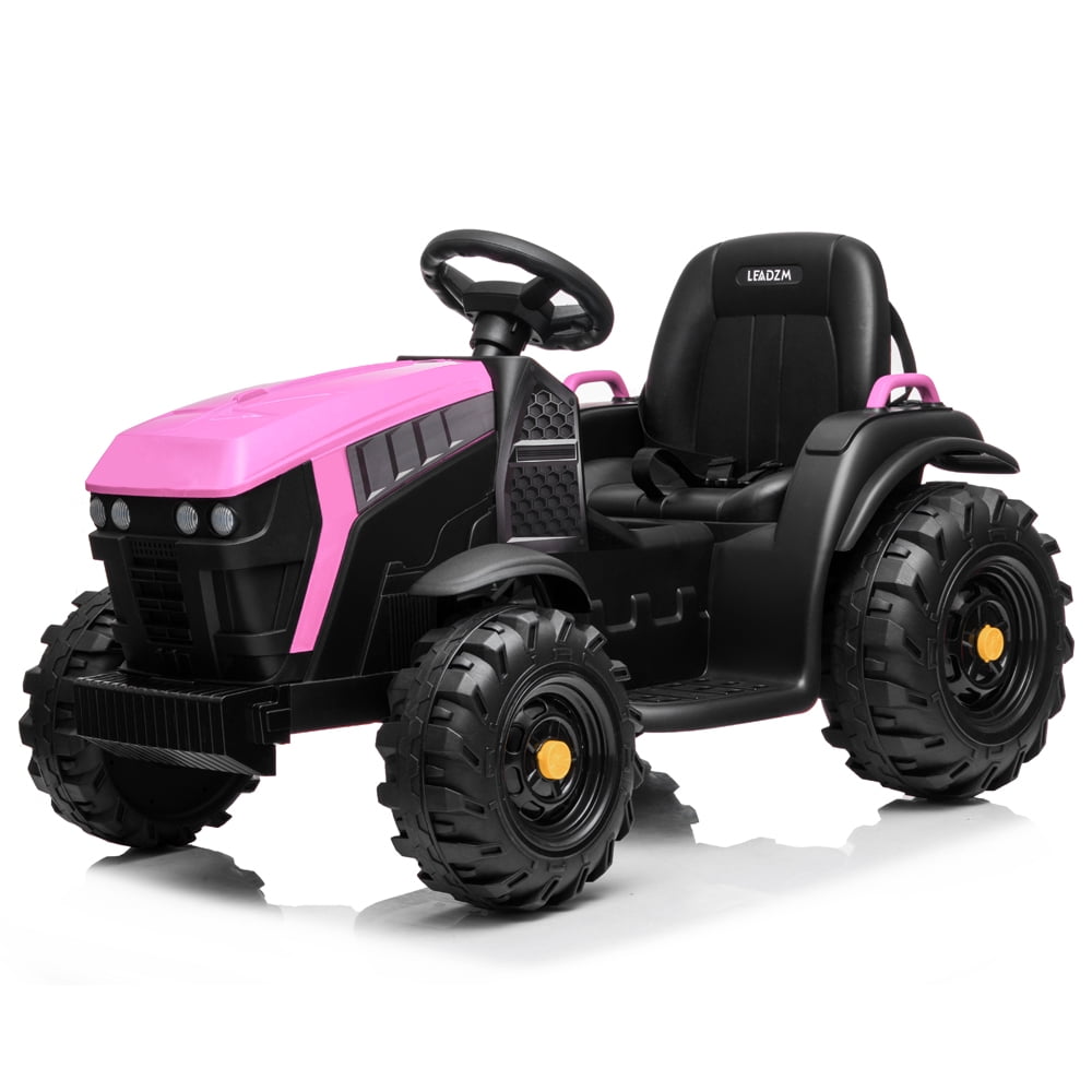Details about   12V Electric Kids Ride On Car Battery-Powered Tractor w/ Trailer Children's Toy 