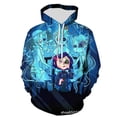 thumbnail image 1 of Sudadera con capucha Coraline Deng Xun Unisex Anime 3D para niños, 1 of 2