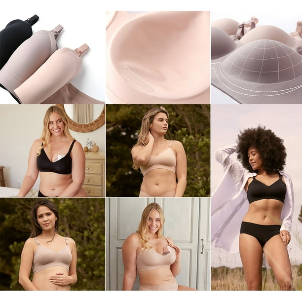 Momcozy Seamless Nursing Bra for Women (Choose Your Color & Size