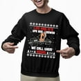 thumbnail image 2 of Christmas Sweatshirt, Squats Funny Gym Christmas Sweatshirt, Muscular Santa Ugly Holiday Sweatshirt, Festive Fitness Xmas Gift for Squatters & Weightlifters, 2 of 5