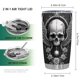 thumbnail image 2 of Vaso Oasisdream de acero inoxidable de 600 ml con estampado de calaveras, 2 of 6