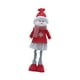 thumbnail image 4 of Decoración de muñeca navideña Adorno navideño Muñeca de pie Suave Estirable Largo Muñeco de nieve, 4 of 9