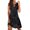Black, variant on Vedolay Summer Dresses For Women Women's Summer Casual Sleeveless Crewneck Swing Sundress Fit & Flare Flowy Tiered Maxi Dress with Pockets,Blue S