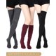 thumbnail image 3 of Calcetines Extra Largos YONGSHENG Algodón Hasta el Muslo 3 Pares, 3 of 5