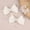 I, variant on Elegant white bow hair clip mini love decorative hair clip 2 pack crocodile clip summer party hair accessories