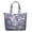 White-99, variant on Hippie Retro Style Weekender Bag for Women, Spacious Travel Tote with Zipper Closure & Durable Handles, Boho Chic Carry-On for College Students & Moms