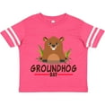 thumbnail image 3 of Inktastic Groundhog Day with Cute Groundhog Illustration Boys or Girls Toddler T-Shirt, 3 of 5
