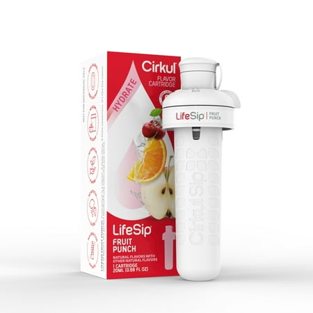Cirkul LifeSip Fruit Punch Flavor Cartridge, Drink Mix, 1-Pack