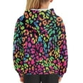 thumbnail image 4 of DISNIMO Leopard Print Hoodie for Girls Print Hoodies Pullover Hoodie Boys 6-7 Hoodie Sweatshirts Kids Hooded Sweatshirt with Pockets Children Clothing Girl Holiday Clothes, 4 of 7