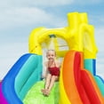 thumbnail image 4 of H2OGO! Mega Water Park - Sun Slide - 10'9" x 9'4" x 9', Inflatable Outdoor Activity Splash & Play Pool Center, Climbing Wall, Sprayer, Slide, Kids 5+, 4 of 10