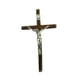 thumbnail image 5 of Crucifijo de pared Cruz Jesús Escultura Estatuilla religiosa sagrada Crucifijo Jesús Cruz de madera Decoración de pared para sala de estar, 5 of 9