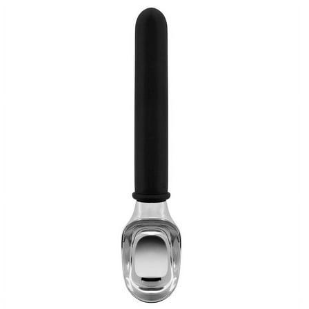 Premium Ice Cream Scoop, Dishwasher Safe with Comfortable Handle, Heavy Duty Design, Professional Kitchen Tool for Stuffing, Cookie Dough, Sorbet Black