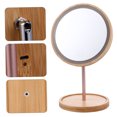 thumbnail image 3 of WHAMVOX 1Pcs Desktop Mirror with LED Lighting for Women in Home Use Environment, 3 of 7