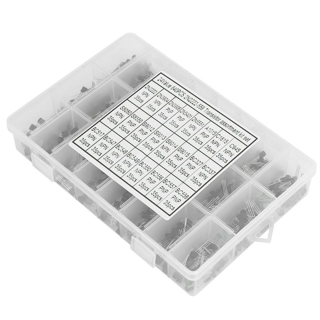 Surtido De Transistores, En Línea TO-92 840 Piezas Transistor Npn Para Semiconductores Para Caja Surtida De Transistores Para Kit Surtido De Transistores Para La Industria