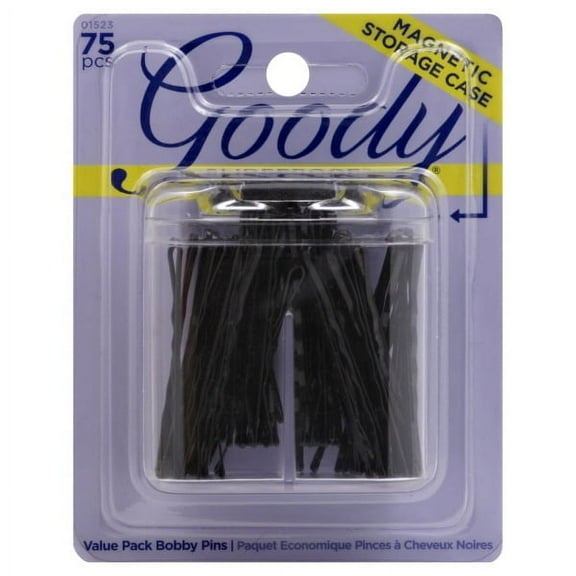 Goody G Boby Pin Box W/Mag Bla 75 count )