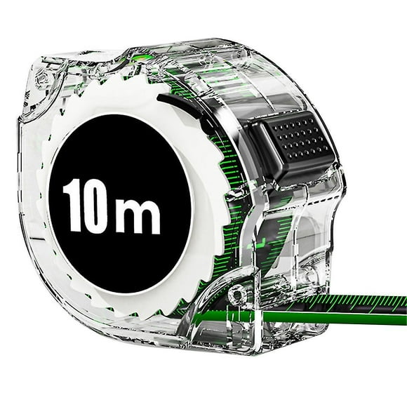 10m High Durable Digital Tape Measuring Ruler Tools F