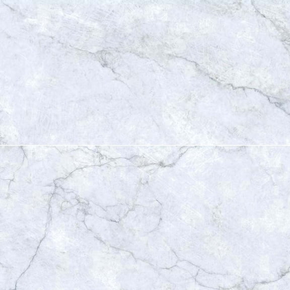 The Tile Life Beau White Polished Porcelain Floor & Wall Tile, 4 x 4 in, 1-Piece Sample