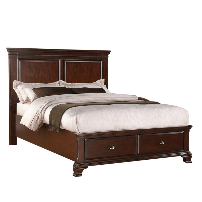 Brinley cherry storage bed deals