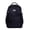 Black, variant on HAHUT Large Capacity Nylon Striped Backpacks for Women Men, Lightweight Multiple Pockets Schoolbag for College Travel Office Work & Daily Use (Black)