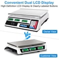 thumbnail image 6 of 40kg Digital Weight Scale Price Computing Retail Count Scale Food Meat Scales Kitchen Weight Scale, 6 of 11