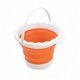 thumbnail image 2 of Silicone Foldable Art Water Bucket Multifunctional Brush Washer Portable Collapsibles Washing Cup for Acrylic Watercolor Oil Painting Artists Studios, 2 of 6