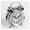 Silver, variant on Suitable for People Who Sleep a Lot, Dual Bell Alarm Clock, Analog Alarm Clock, with Light, Suitable for Bedrooms