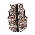 thumbnail image 1 of Chaleco Chaqueta Abrigo para Perro Methold Estampado de Leopardo L, 1 of 6