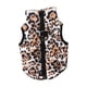 thumbnail image 1 of Abrigo con arnés para perros Billuyoard Ropa acolchada de invierno para perros pequeños y gatos Estampado de leopardo S, 1 of 6
