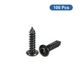 thumbnail image 3 of Tornillos autorroscantes de socket hexagonal Uxcell, tornillo de madera de acero al carbono M3 x 12mm 100paquete, 3 of 6