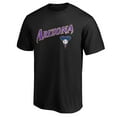 thumbnail image 2 of Men's Black Arizona Diamondbacks Team Cooperstown Collection Wahconah T-Shirt, 2 of 3