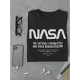 thumbnail image 3 of NASA National Aeronautics Since '58 Men T-Shirt, Male Medium, 3 of 4