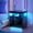 Black, variant on Dalattin White Nightstand with Charging Station 2 Drawers, Smart Sense End Side Table for Bedroom
