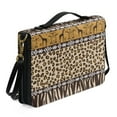 thumbnail image 2 of FOR U DESIGNS Aztec Ethnic Giraffes Bible Cover for Women Leopard Print Size 2X-Large Portable PU Leather Bible Cover Case for Women Reusable Bible Bag for Men with Shoulder Strap, 2 of 7