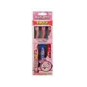 Kole Imports KL538-72 Angry Birds Suction Cup Toothbrush Set - Pack of 72
