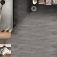 thumbnail image 3 of DEWOO 10 Sheet PVC Flooring 12 x 12 Inch Peel and Stick Floor Tile Waterproof Wood Flooring Tile Self Adhesive PVC Floor Tiles Sticky Laminate Flooring Stick on Kitchen Basement RV, 3 of 15