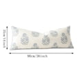 thumbnail image 2 of Fmbmuo Removable Long Lumbar Pillow , Vintage Floral Rectangular Pillow , For Couch Sofa Bed Living Room Home Decor, 2 of 7