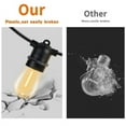 thumbnail image 4 of 30FT Solar String Lights Outdoor Shatterproof Vintage Edison Bulbs, 4 of 4