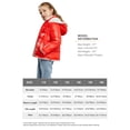 thumbnail image 5 of Orolay Girl's Fleece Down Jacket Boy's Reversible Warm Winter Coat Hooded Puffer Jacket, 5 of 5