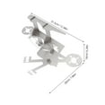 thumbnail image 2 of HORIALENCE Support de Gril pour Poulet Style Moto Rôtissoire Support de Cuiseur Support de Rôtissage pour Dinde Support de Gril BBQ, 2 of 8