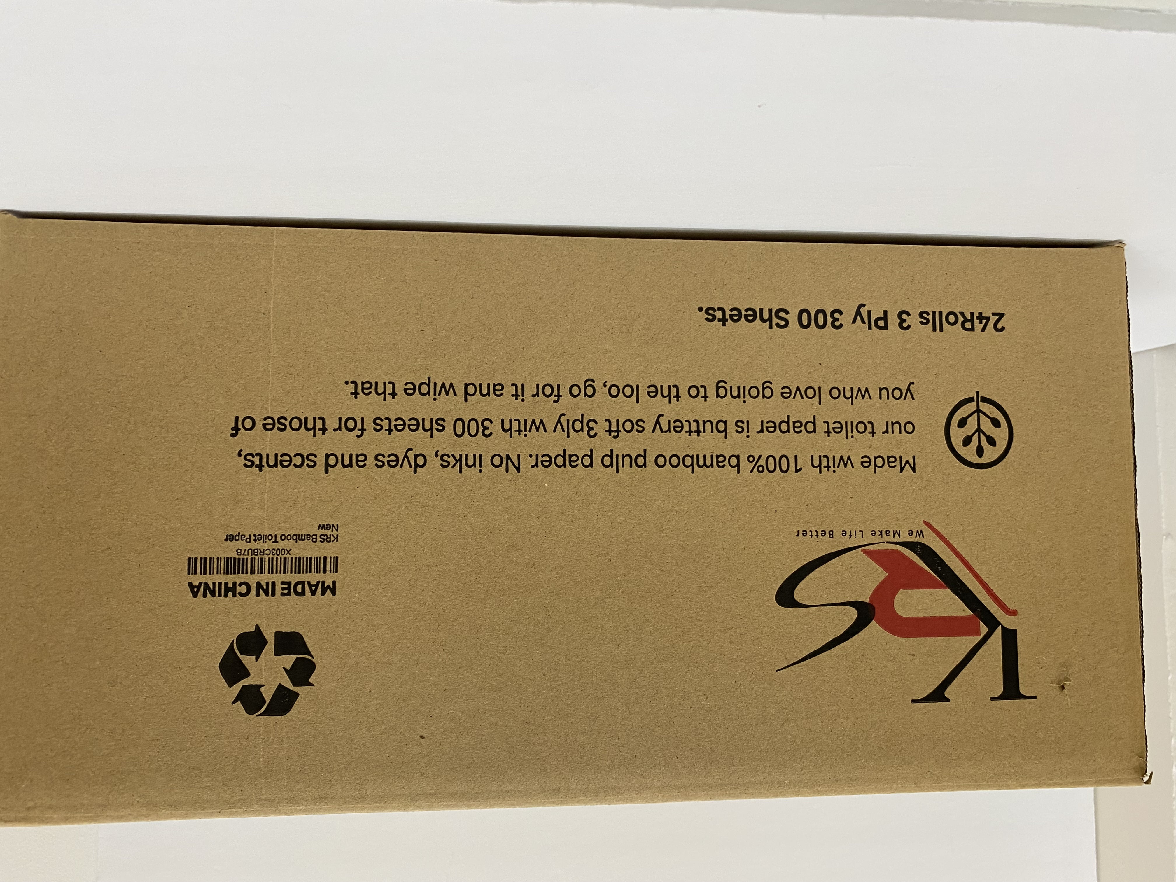 KRS Bamboo Pulp Toilet Paper